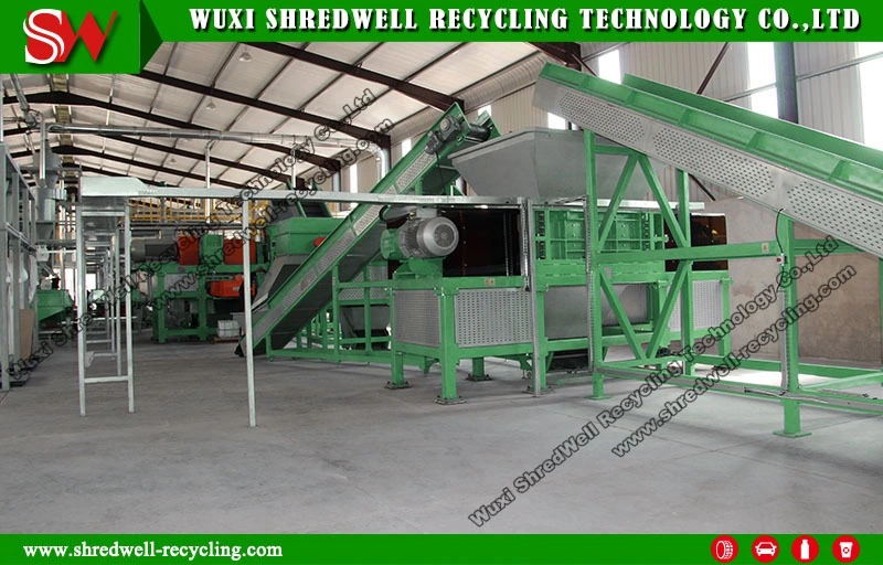 Shredder for Recycling Car Tyre