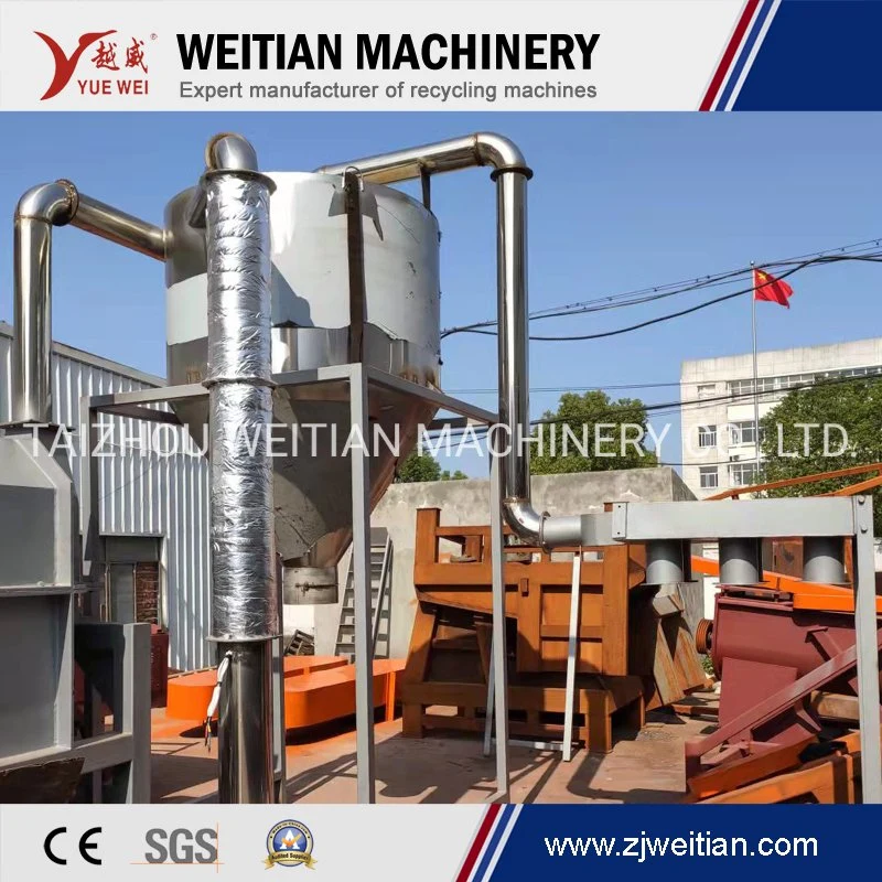 Automatic Pet PP PE Milk Bottles Plastic Buckets Baskets Crushing Washing Recycling Machine Line