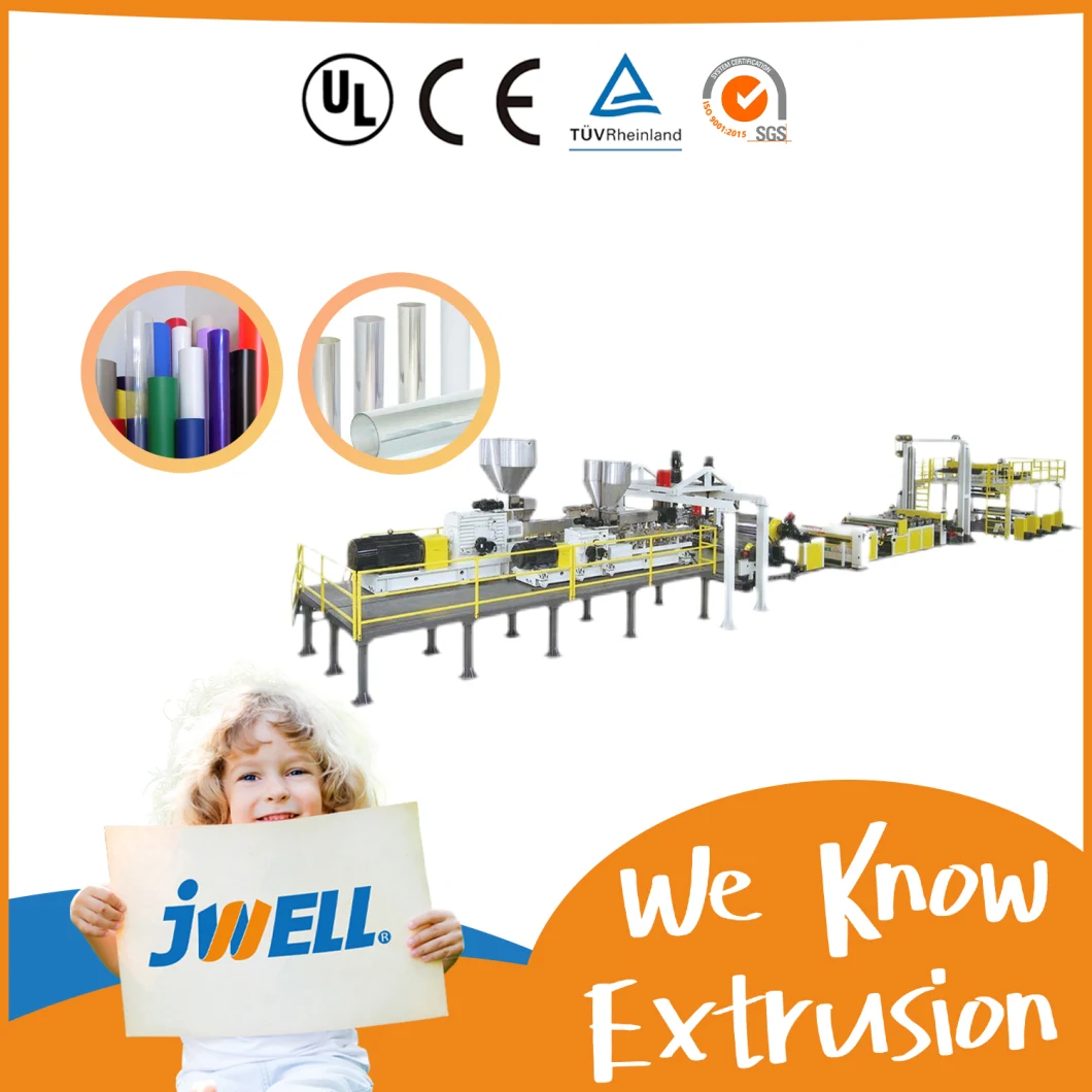 Jwell Plastic Hollow Plate EVA Poe Solar Packing Optic Sheet Manufacturer and Board/Film/Pipe/Profile/Recycling Extrusion Making Machine Supplier