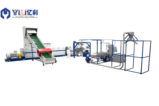 Waste Plastic BOPP PP PE Pet PVC EPS ABS EPE Film Bottle Drum Recycling Granulation Machine Plastic Pelletizing Line